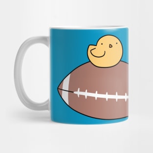 Baby Chick Football Mug